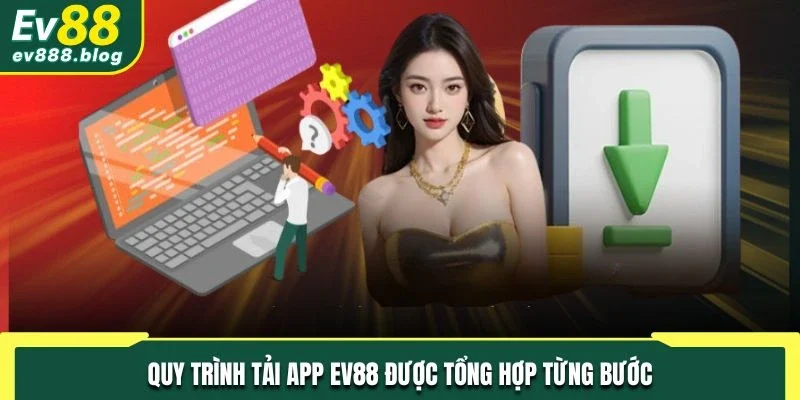 Quy trình tải app được tổng hợp từng bước